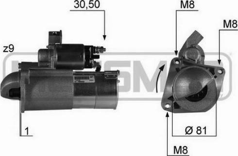 Messmer 220331A - Démarreur cwaw.fr