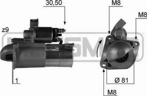 Messmer 220331 - Démarreur cwaw.fr