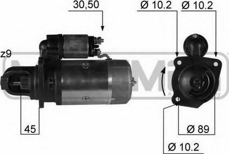 Messmer 220337 - Démarreur cwaw.fr