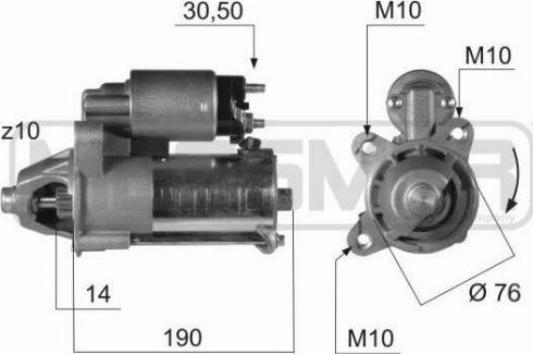 Messmer 220374A - Démarreur cwaw.fr