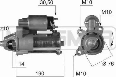 Messmer 220374 - Démarreur cwaw.fr