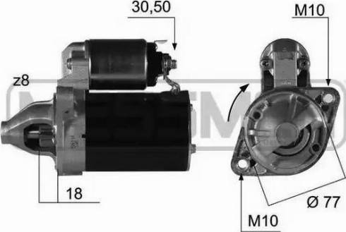 Messmer 220377 - Démarreur cwaw.fr