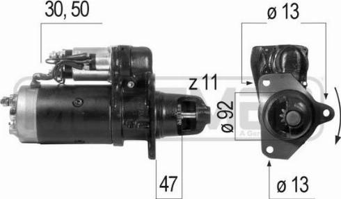 Messmer 220260R - Démarreur cwaw.fr