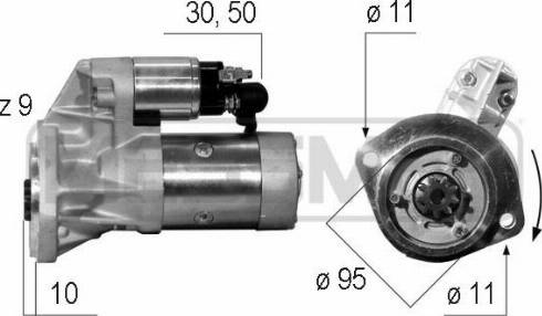 Messmer 220208A - Démarreur cwaw.fr