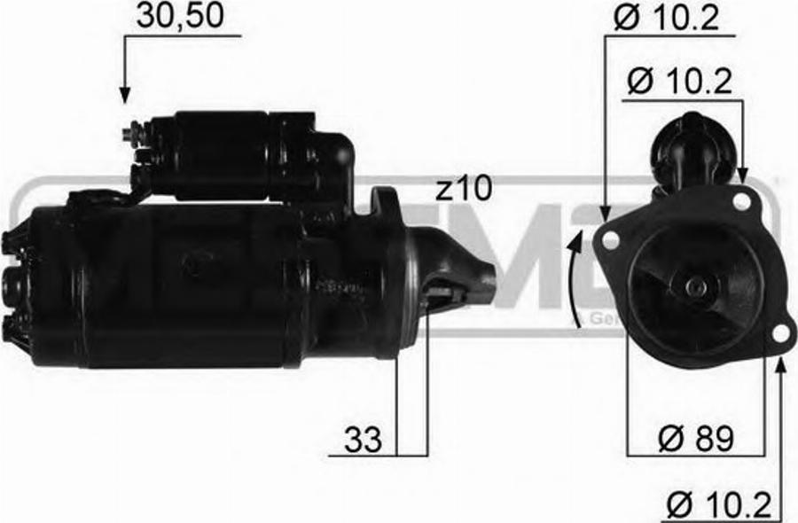 Messmer 220280 - Démarreur cwaw.fr