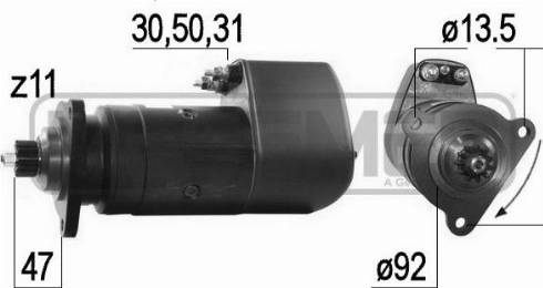 Messmer 220235A - Démarreur cwaw.fr