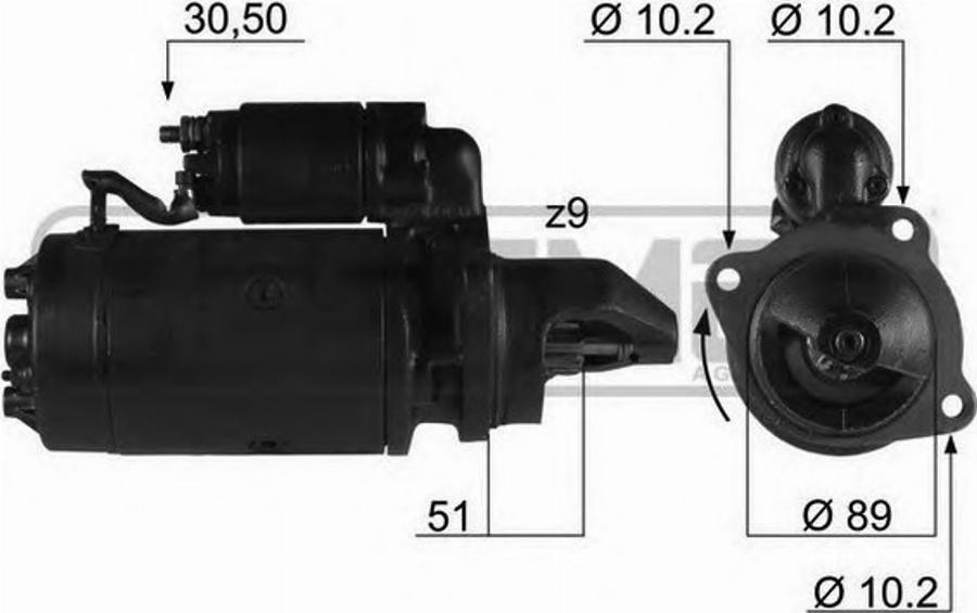 Messmer 220232 - Démarreur cwaw.fr