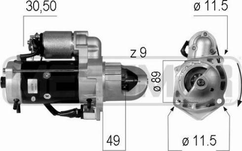 Messmer 220278A - Démarreur cwaw.fr