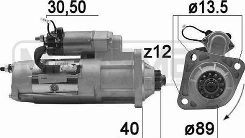 Messmer 220793 - Démarreur cwaw.fr