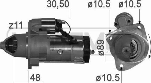 Messmer 220792A - Démarreur cwaw.fr