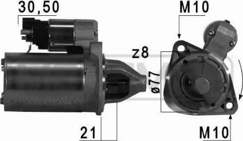 Messmer 220744 - Démarreur cwaw.fr