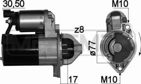 Messmer 220746 - Démarreur cwaw.fr