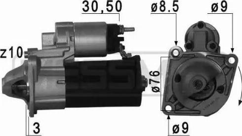 Messmer 220756 - Démarreur cwaw.fr