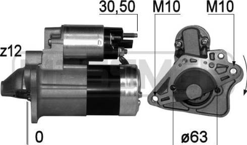 Messmer 220758A - Démarreur cwaw.fr