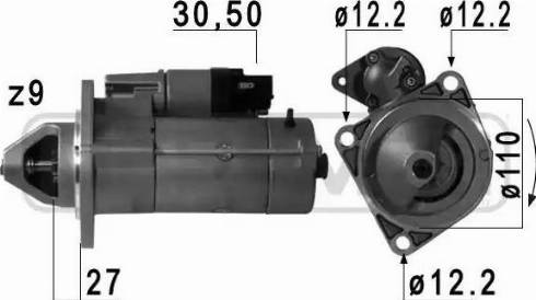 Messmer 220753 - Démarreur cwaw.fr