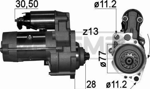 Messmer 220764A - Démarreur cwaw.fr