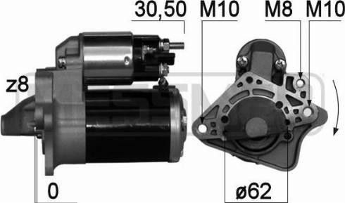 Messmer 220762A - Démarreur cwaw.fr