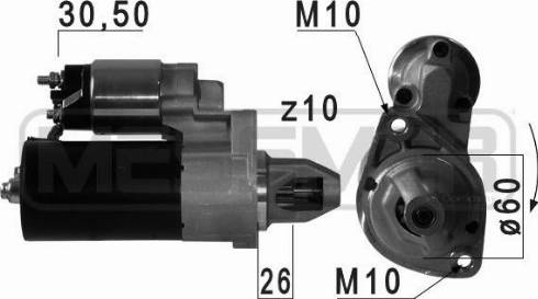 Messmer 220709A - Démarreur cwaw.fr