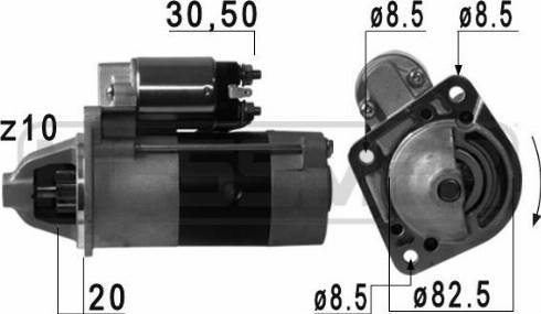 Messmer 220718A - Démarreur cwaw.fr