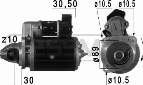 Messmer 220739A - Démarreur cwaw.fr