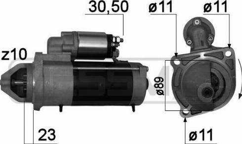 Messmer 220734A - Démarreur cwaw.fr