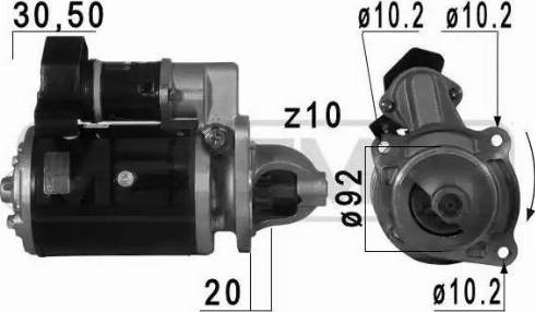 Messmer 220737 - Démarreur cwaw.fr