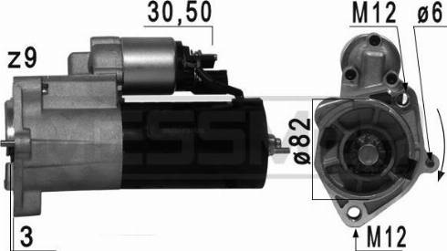 Messmer 220721A - Démarreur cwaw.fr