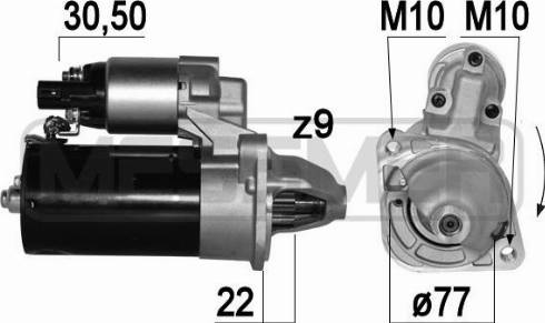 Messmer 220779A - Démarreur cwaw.fr