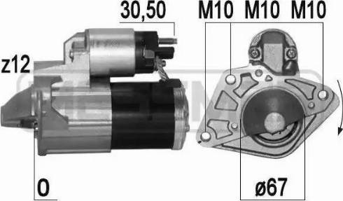 Messmer 220773 - Démarreur cwaw.fr