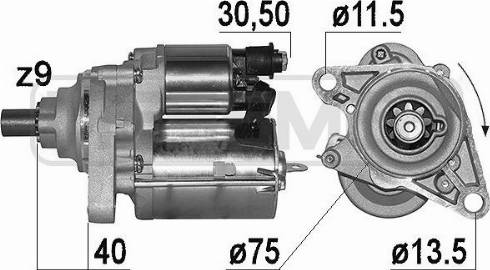 Messmer 221006A - Démarreur cwaw.fr