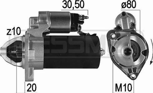 Messmer 221013A - Démarreur cwaw.fr