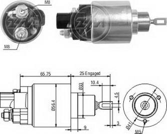 Messmer ZM978 - Contacteur, démarreur cwaw.fr