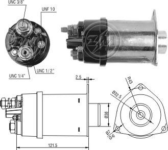 Messmer ZM454 - Contacteur, démarreur cwaw.fr