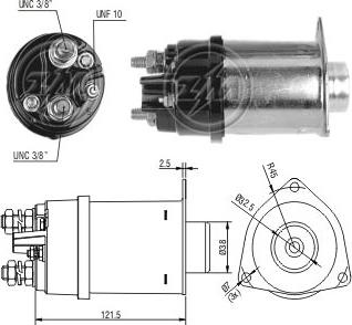 Messmer ZM450 - Contacteur, démarreur cwaw.fr