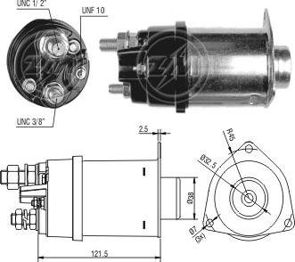 Messmer ZM451 - Contacteur, démarreur cwaw.fr