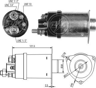 Messmer ZM453 - Contacteur, démarreur cwaw.fr