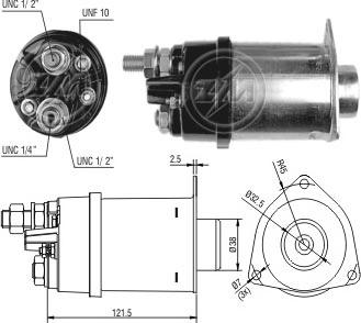 Messmer ZM452 - Contacteur, démarreur cwaw.fr