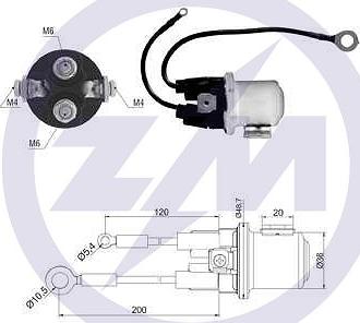 Messmer ZM428 - Contacteur, démarreur cwaw.fr