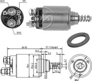 Messmer ZM4744 - Contacteur, démarreur cwaw.fr