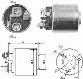 Messmer ZM1491 - Contacteur, démarreur cwaw.fr