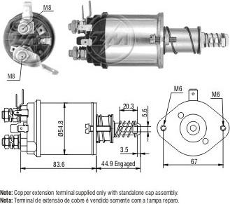 Messmer ZM1615 - Contacteur, démarreur cwaw.fr