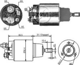 Messmer ZM772 - Contacteur, démarreur cwaw.fr