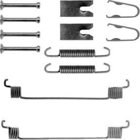 Metelli 9120 - Kit d'accessoires, mâchoire de frein cwaw.fr