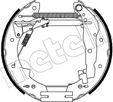 Metelli 51-0420 - Jeu de mâchoires de frein cwaw.fr