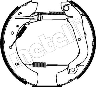 Metelli 51-0065 - Jeu de mâchoires de frein cwaw.fr