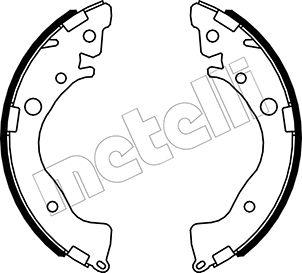 Metelli 53-0493 - Jeu de mâchoires de frein cwaw.fr