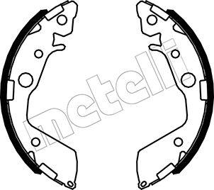 Metelli 53-0492 - Jeu de mâchoires de frein cwaw.fr