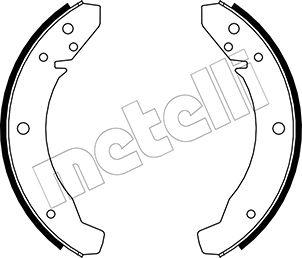 Metelli 53-0459 - Jeu de mâchoires de frein cwaw.fr