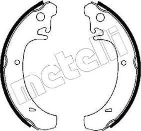 Metelli 53-0456 - Jeu de mâchoires de frein cwaw.fr