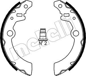 Metelli 53-0404 - Jeu de mâchoires de frein cwaw.fr